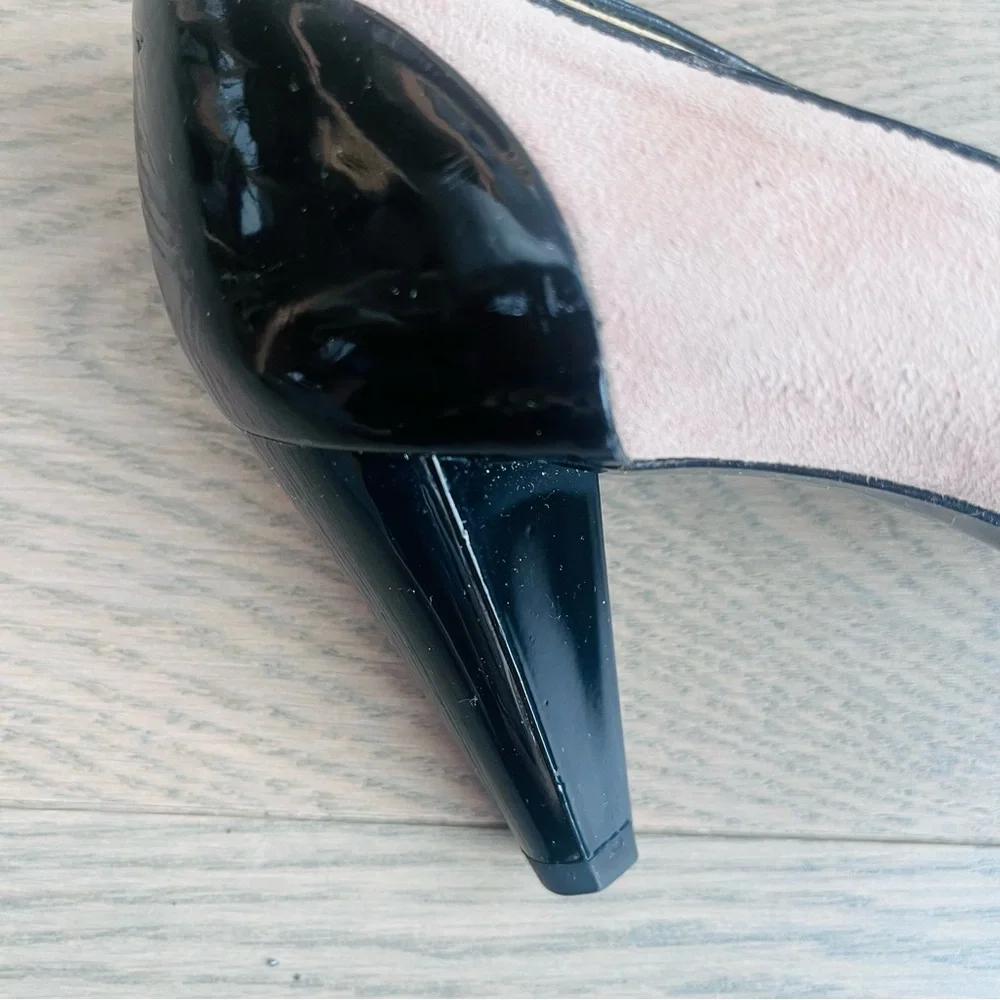 ZARA | 37 | Blush Pink and Black High Heels shoes - Picture 4 of 6